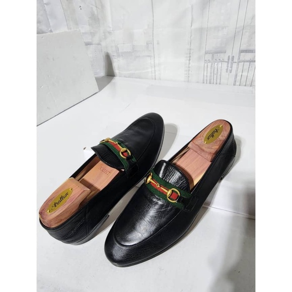 Authentic Gucci Horsebit Leather Loafer Black Size 41 - Picture 6 of 16